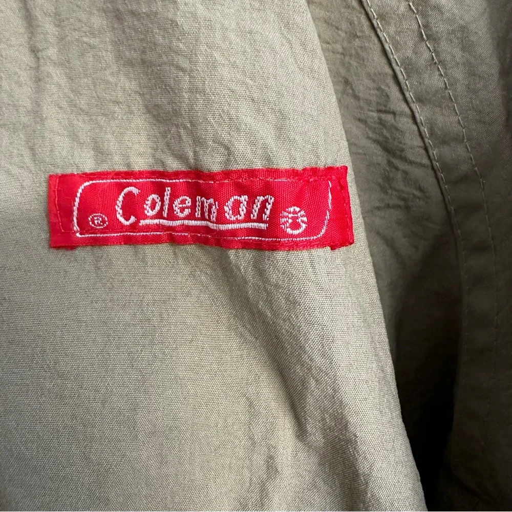 Coleman Work‎ Farm tan jacket tan nylon outer